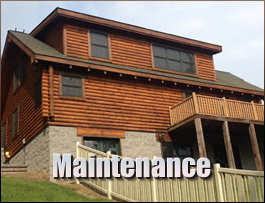  Engelhard, North Carolina Log Home Maintenance